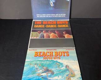 Beach Boys Vinyl Trio – Surfin’ U.S.A., Dance Dance Dance, Super Hits