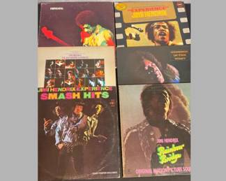 Jimi Hendrix – Six Vinyl Albums (Experience & Solo Releases)	
