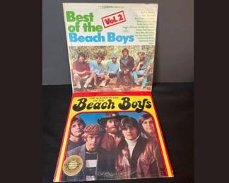 Two Beach Boys LPs – Best of Vol. 2 & The Golden Years