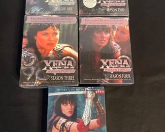 Xena: Warrior Princess DVD Sealed Sets – Seasons 1- 4 & 6