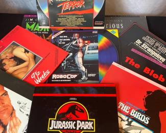 Sci‑Fi, Horror, Classics & Action – 10 LaserDisc Movies