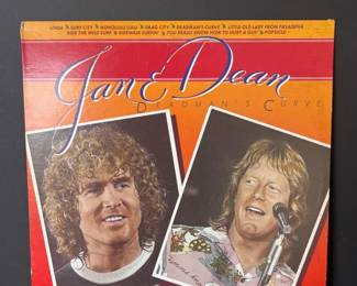 Jan & Dean “Deadman’s Curve” Vintage Surf Rock Vinyl LP