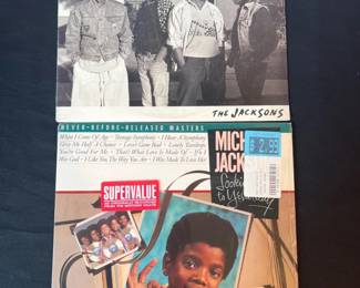 Michael Jackson & Jacksons Vinyl LP – Looking Back + 2300 Jackson St