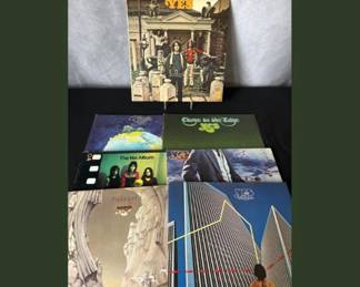 "YES" Vinyl LP Collection – Classic Progressive Rock Albums