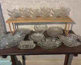 Vintage Anchor Hocking crystal 