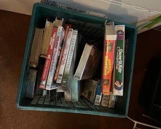 VHS tapes  dvs