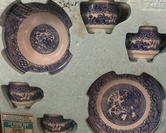 2-Ironstone Dinnerware sets 20 pc ea