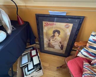 Picture Frames & Coca Cola Lithograph