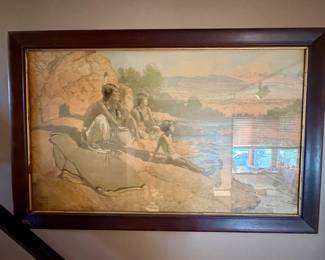 Robert Wesley Amick Lithograph