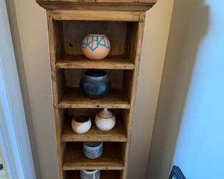 Mexican Wood Display Shelf