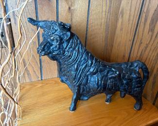 Iron Bull Sculpture