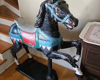 Fredrick Heyn Carved Horse --Circa 1890