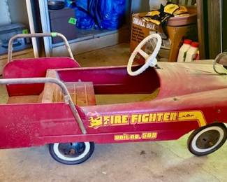 AMF Fire Fighter pedal car