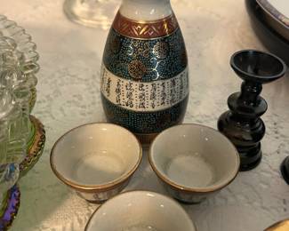 Saki set from Japan