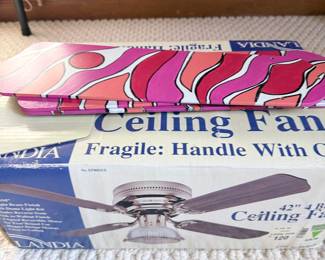 Landia 42" 4-Blade Ceiling Fan with Light Kit