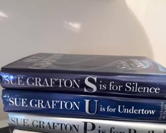 Sue Grafton Alphabet Series Books (S, U, P, Q)