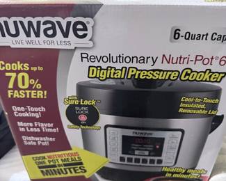 NuWave Revolutionary Nutri-Pot 6-Quart Digital Pressure Cooker