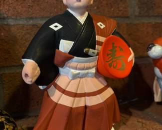 Japanese Hakata Doll - Kuroda Bushi