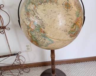 Replogle World Classic Series Globe with Wooden Stand