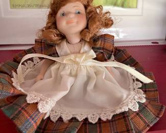 Emma B. Tana "Scottish Lass" Porcelain Doll