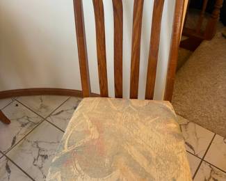 Oak Spindle Back Dining Chair