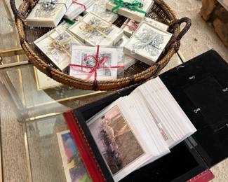 Vintage Botanical Illustration Greeting Cards in Decorative Box