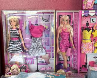 Barbie Dolls and Accessories