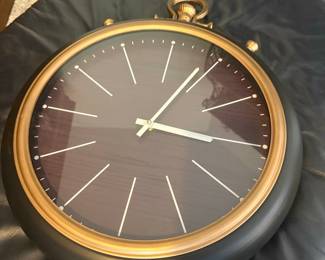 Oversized Pocket Watch Wall Clock