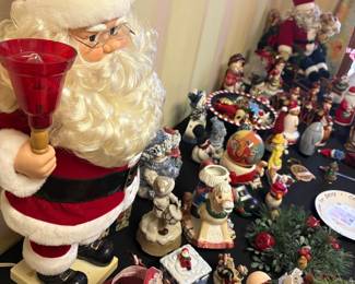 Animated Santa Claus with Bell