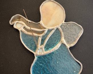 Stained Glass Angel Suncatcher
