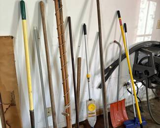 Assorted Garden Tools Lot