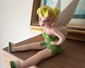Disney Tinkerbell "Pouting" Ceramic Figurine