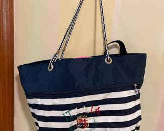 Sorrento Italia Striped Tote Bag