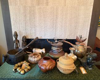 Selection of beautiful ethnographic objects