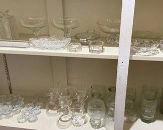 Cut glass selections