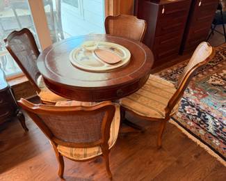 Small table and chairs