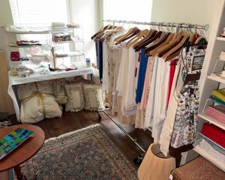 Table cloths, comforter set and so much more