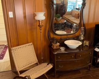 Antique vanity