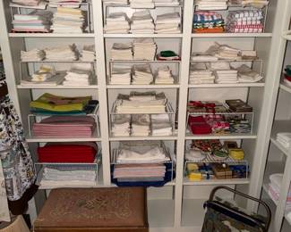 Placemats and hand towels