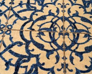 Closer look at the area rug