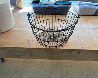 Wire egg basket 