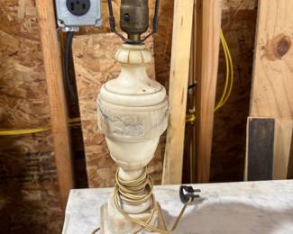 Alabaster lamp