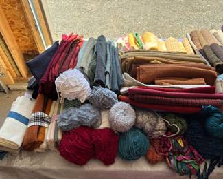 Rug hooking materials 