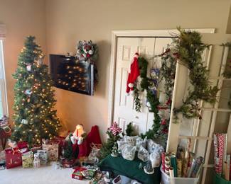 Christmas decor and collectables,