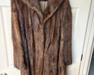 Vintage calf length fur. 