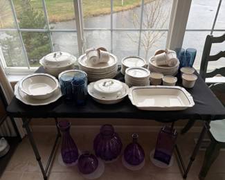 Noritake collection.