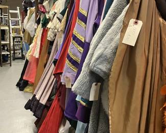 a variety of costumes