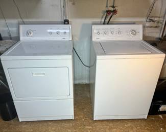 Kenmore Series 80 heavy-duty washer and matching Kenmore Series 90 dryer