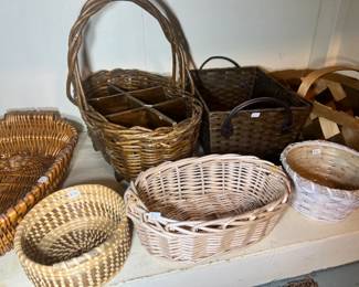 Wicker baskets