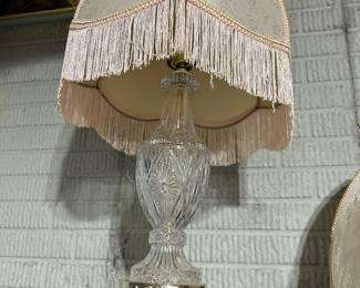 Crystal lamp- vintage